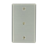 Leviton 83013 Commercial Grade 1-Gang Phone or Cable Outlet - Box Mount